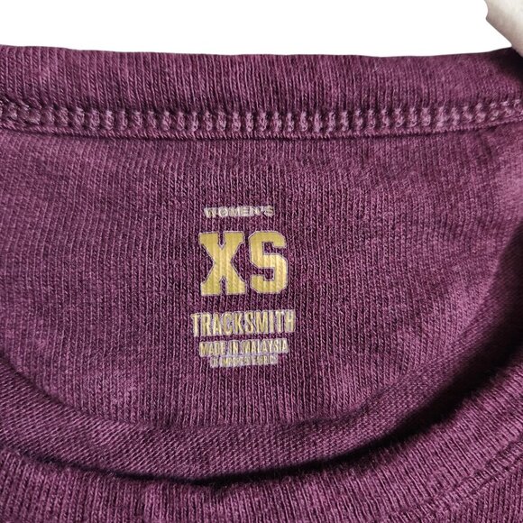 Tracksmith Shirt Women's XS Red Burgundy Long Sleeve Crew Neck Base Layer - Picture 6 of 11